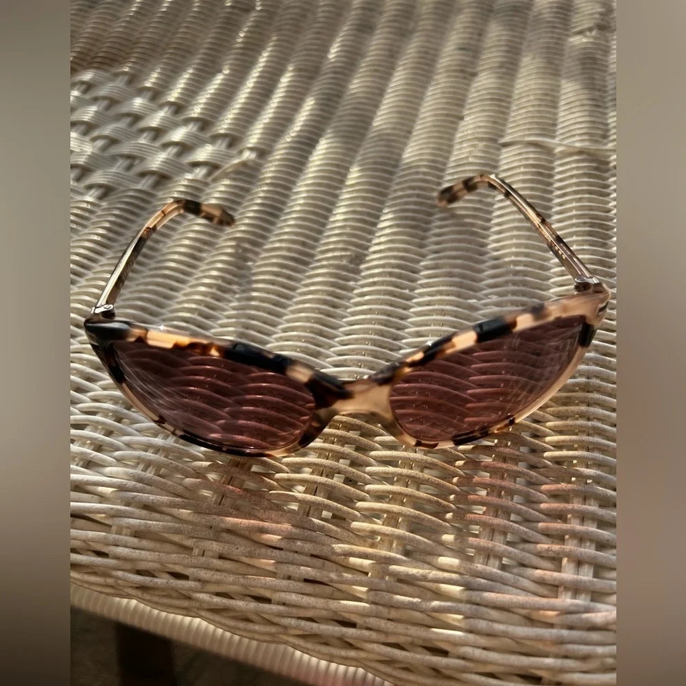 Ralph Lauren RA5160 1116/14 57. 17 13 New Brown Snakeskin Print/Gold Sunglasses